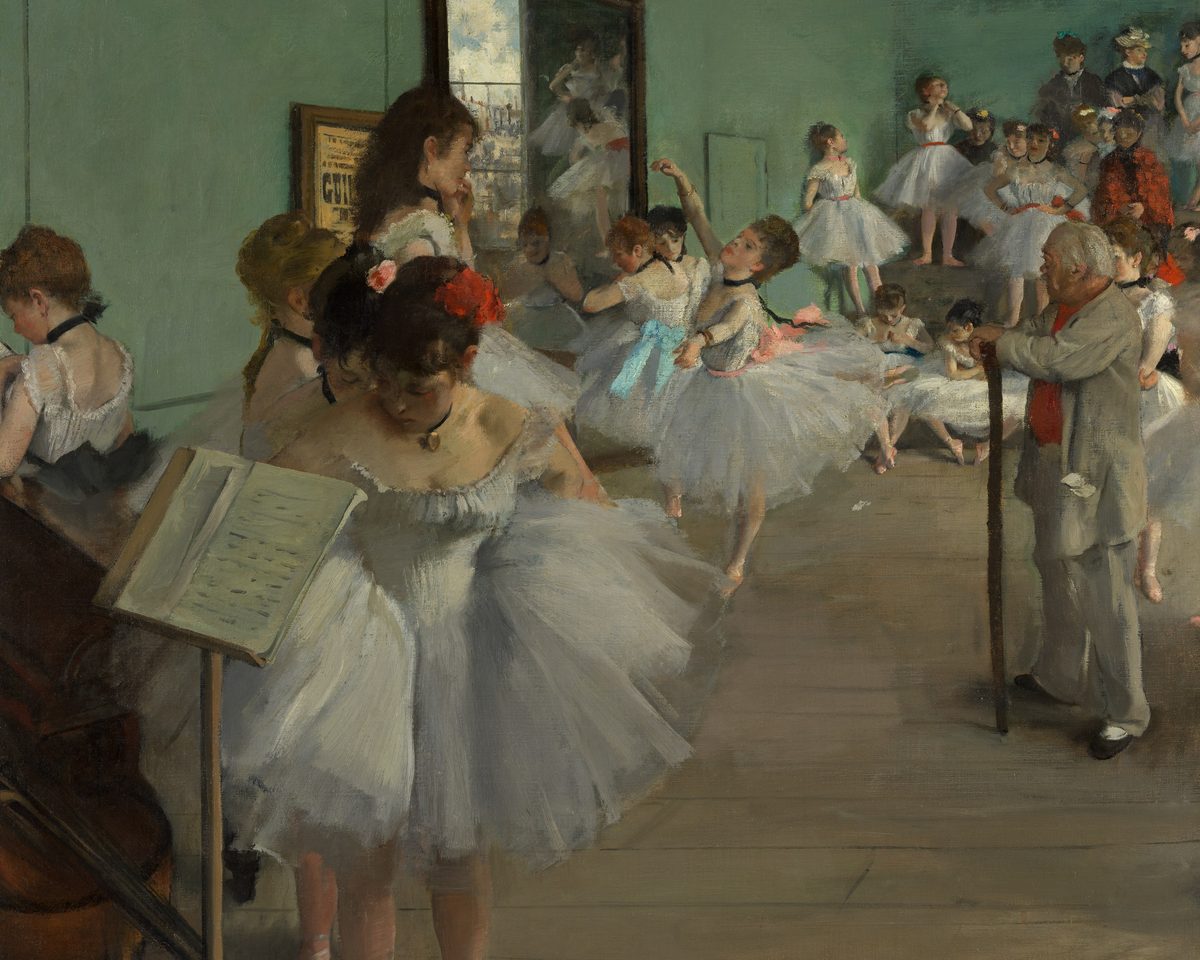 The Dance Class by Edgar Degas