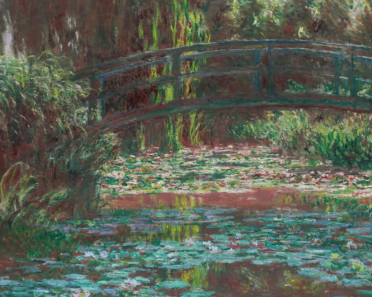 Water Lily Pond by Claude Monet