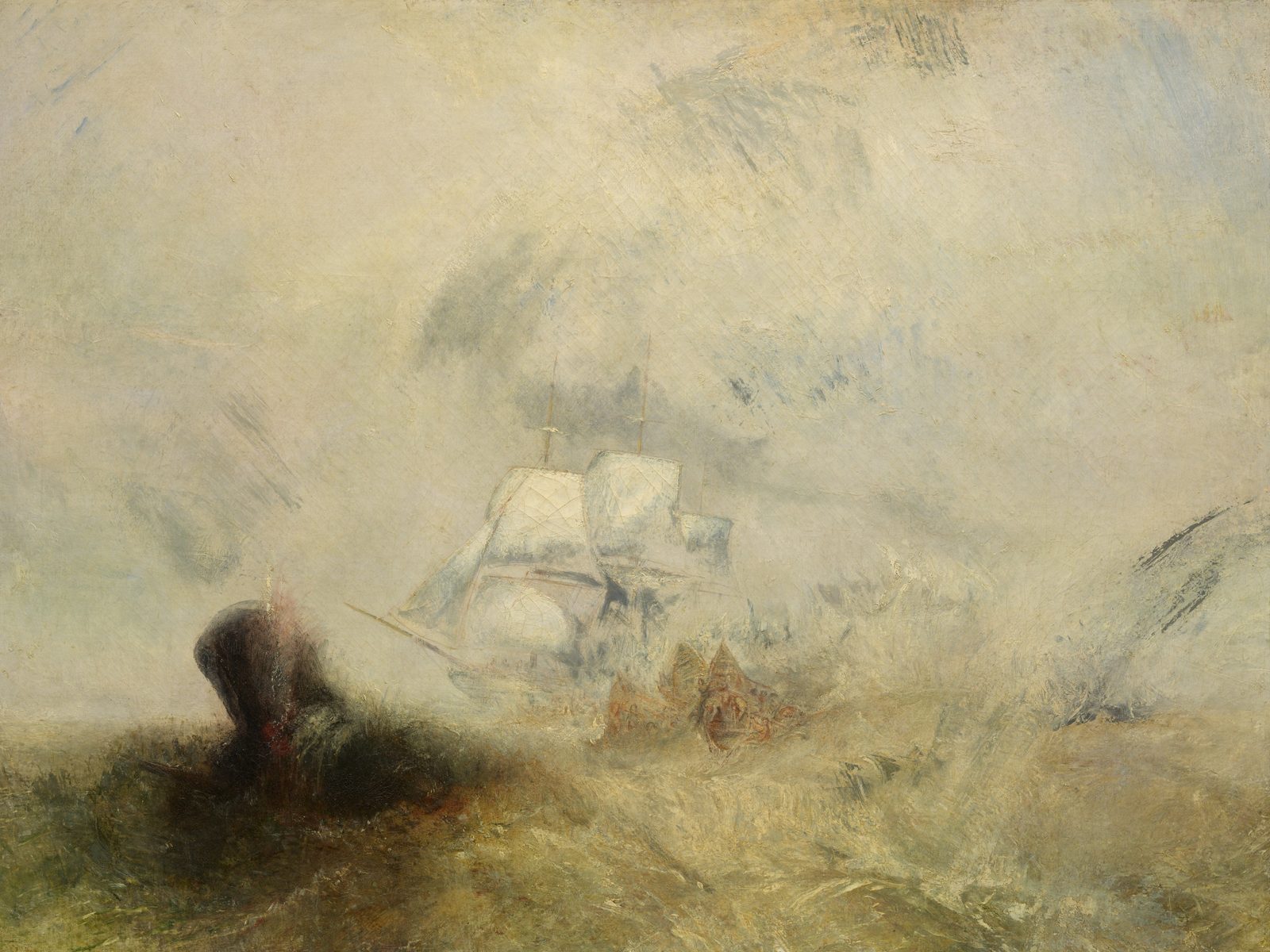 Whalers by J. M. W. Turner
